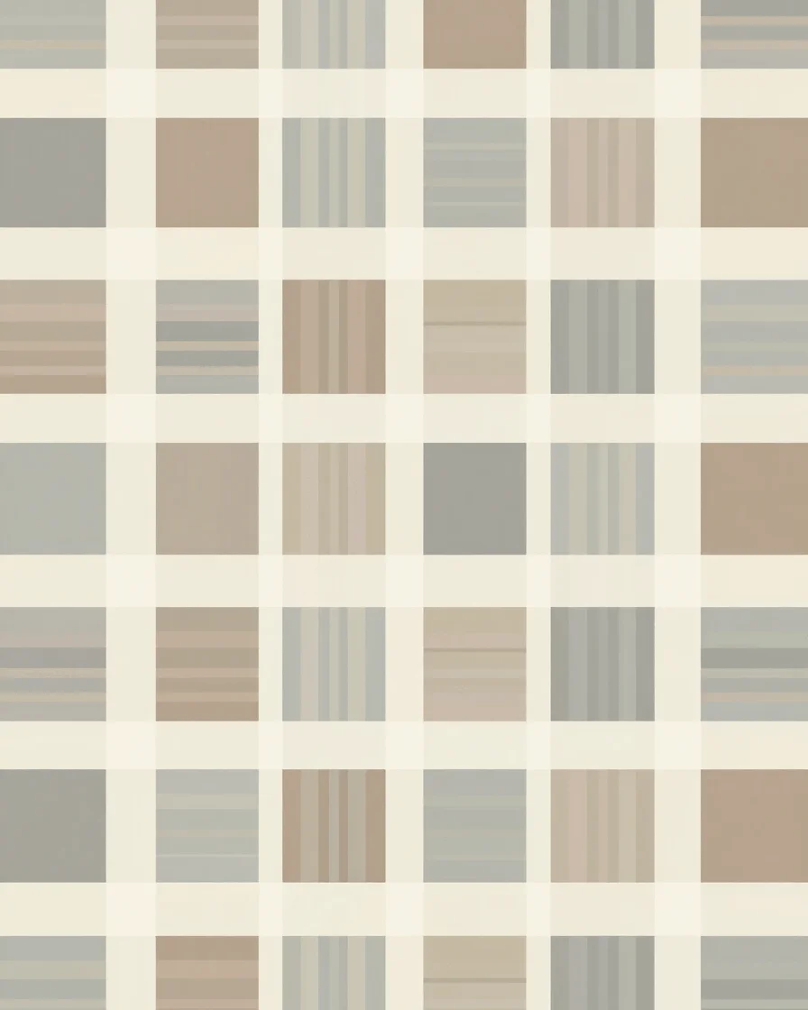 Flat vector swatch grid showing a generic four-color check repeat